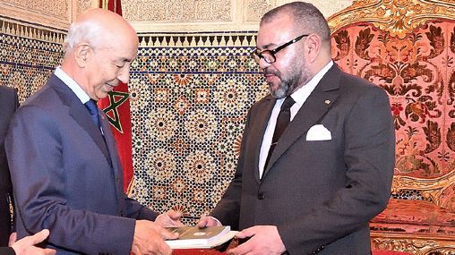 جطو يرفع للملك محمد السادس التقرير السنوي لأنشطة المحاكم المالية