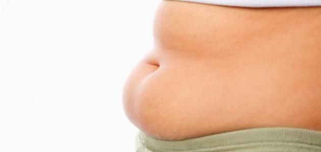 نسف دهون البطن