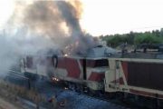 اندلاع حريق في قطار قرب مكناس وONCF يفتح تحقيقا