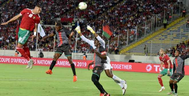 المنتخب المغربي ينتصر على مالاوي بثلاثية نظيفة في تصفيات كأس الأمم 2019