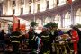 مشجعون روس يتعرضون لحادث انهيار سلم كهربائي في روما