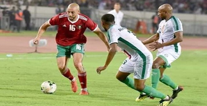 المنتخب المغربي يعود بنتيجة التعادل من جزر القمر