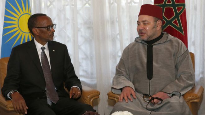 الملك محمد السادس يجري مباحثات هاتفية مع رئيس رواندا