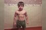 بالفيديو... طفل شيشاني ينفذ أكثر من 4000 تمرين ضغط