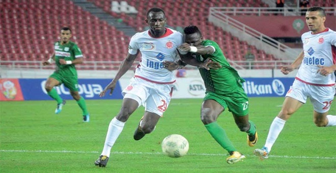 الوداد يهزم الدفاع الحسني الجديدي ويرتقي للمركز الثاني