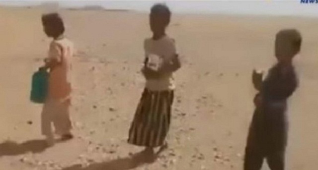 بالفيديو.. العثور على 3 أطفال عطشى على الحدود الجزائرية مع النيجر