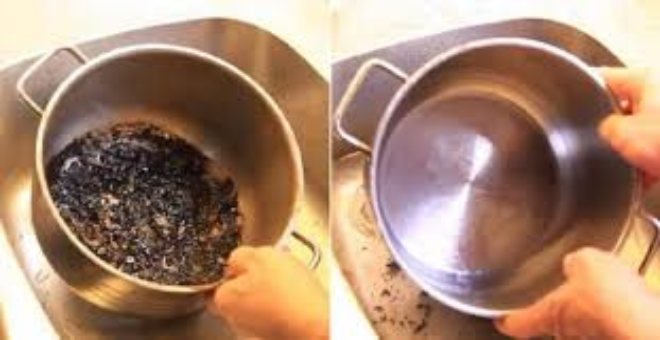 طريقة سحرية لتنظيف الأواني المحترقة دون مجهود