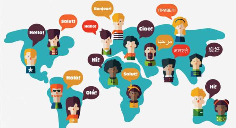 نصف العالم يتكلم 50 لغة والنصف الآخر يتكلم 6050 لغة