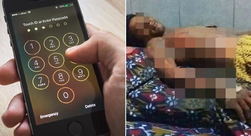 تحرق زوجها حيا بعد أن رفض إعطاءها كلمة سر هاتفه !