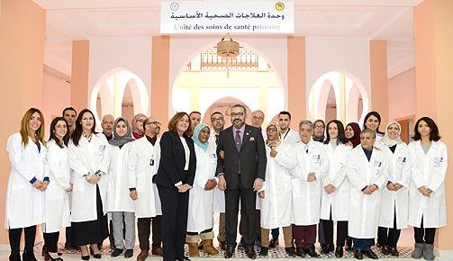 الملك يدشن مشروعين تضامنيين لتعزيز العرض الصحي بالمدينة العتيقة لمراكش