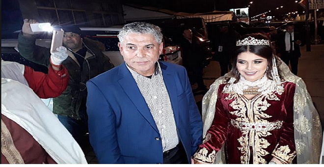 بالصور.. سعيدة شرف والصويري والشيخة تراكس يحيون حفل زفاف ابنة الستاتي