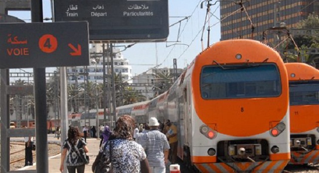 حركة القطارات تعود إلى مطار محمد الخامس