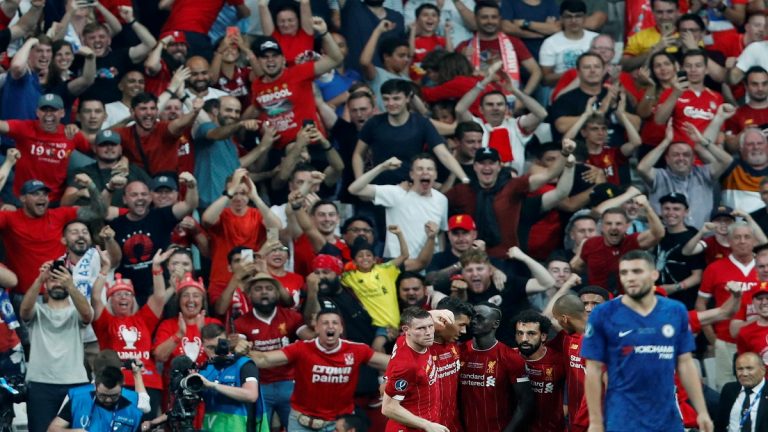 ركلات الحظ تتوج ليفربول بالسوبر الأوروبي
