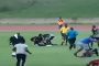 فيديو.. البرق يصعق لاعبيّن أثناء مباراة لكرة القدم
