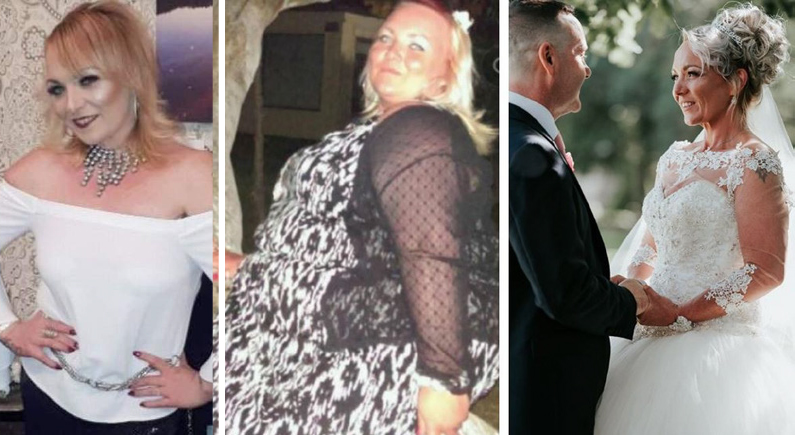 شابة تخسر نصف وزنها من أجل حفل زفافها