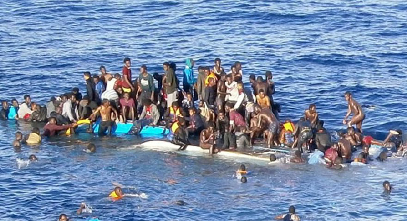 غرق أكثر من 1000 مهاجر في المتوسط سنة 2019