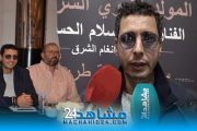 بالفيديو.. احتفاءا بذكرى المولد النبوي.. المنشد الحسني يحيي حفلا بالبيضاء بحضور بوشناق