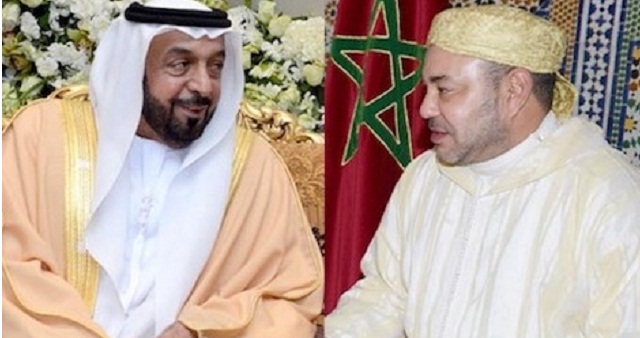 الملك يهنئ رئيس دولة الإمارات بالعيد الوطني لبلاده