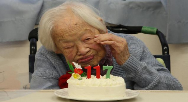 عمرها 117 سنة.. يابانية تحتفظ برقمها القياسي كأكبر مُعمر في العالم