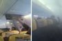 رعب بين ركاب طائرة امتلأت بالدخان الكثيف (فيديو)
