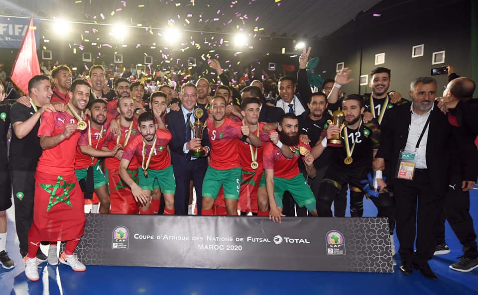 المغرب يكتسح مصر ويفوز بلقب كأس إفريقيا لكرة القدم داخل القاعة
