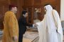 أمير دولة قطر يستقبل مستشار الملك فؤاد عالي الهمة
