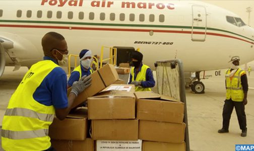 وصول مساعدات طبية مغربية إلى موريتانيا بتعليمات ملكية