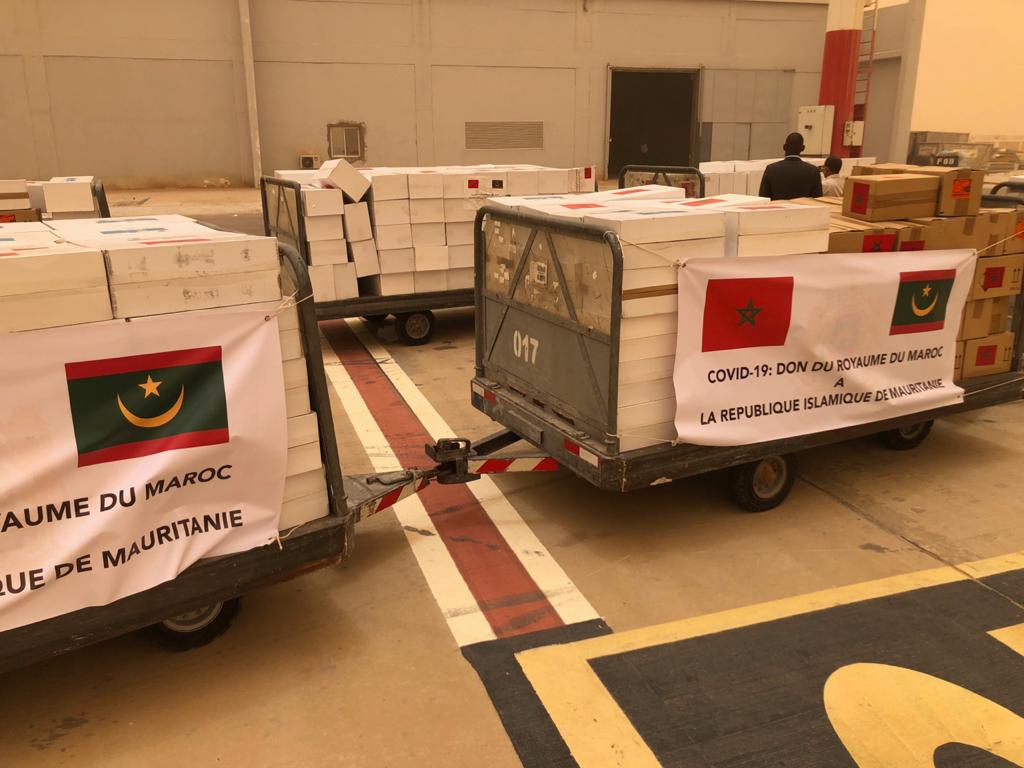 موريتانيا والسينغال والنيجر يستلمون المساعدات الطبية المغربية