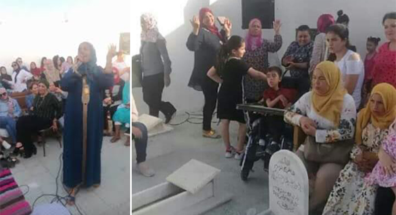 أقيم داخل مقبرة.. حفل زفاف يثير الجدل في تونس (فيديو)