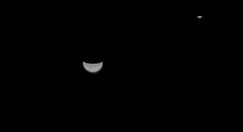 فيديو.. أول صورة للأرض والقمر من المسبار الصيني المتجه للمريخ