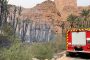 الوقاية المدنية تخمد حريق في واحة آيت منصور قرب مدينة تافراوت