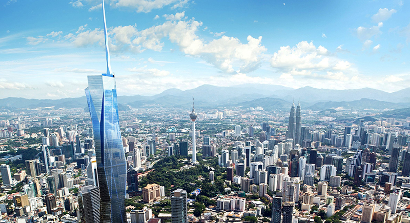 فيديو.. أطول برج سكني بالعالم يعرض شقة فاخرة بملايين الدولارات