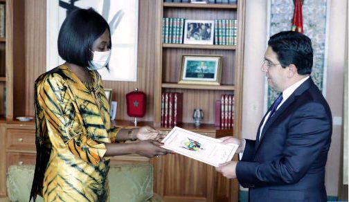بوريطة يستقبل وزيرة خارجية إفريقيا الوسطى حاملة رسالة إلى الملك