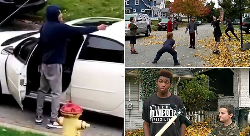 أمريكي يطلق النار على أطفال يلعبون كرة السلة (فيديو)