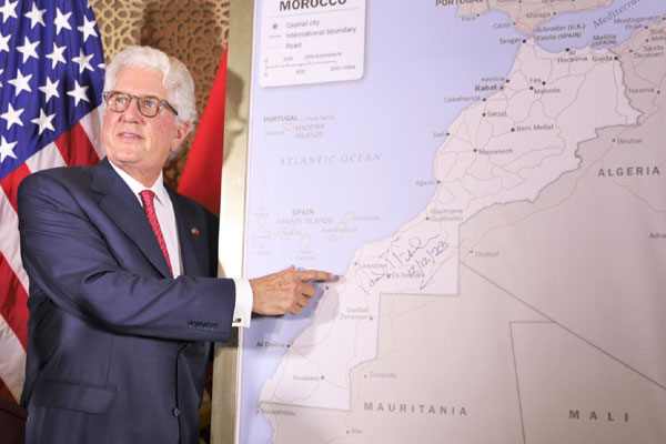 السفير الأمريكي بالمغرب: مدن الصحراء المغربية ستشهد ازدهارا اقتصاديا واجتماعيا كبيرا