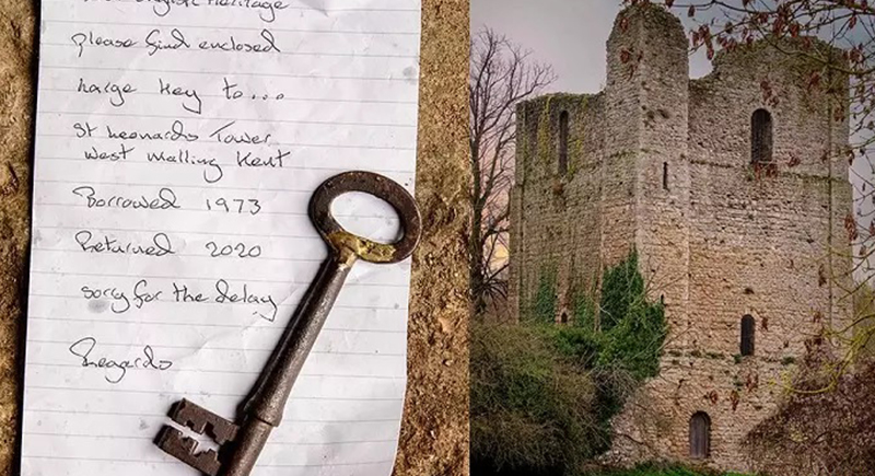 لغز إعادة مفتاح برج أثري بعد اختفائه 50 عاما