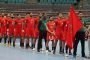 بعثة المنتخب المغربي لكرة اليد تحط الرحال بالأراضي المصرية