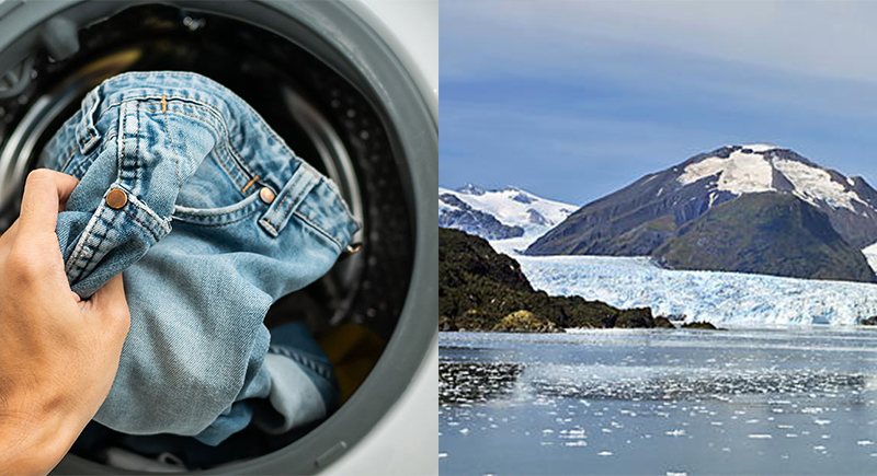 دراسة صادمة... غسل الملابس يدمر القطب الشمالي!