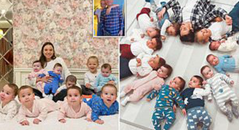قصة روسية عمرها 23 عاما تنجب 11 طفلا: تخطط لإنجاب 105 آخرين (صور)