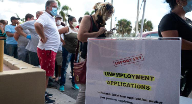 أمريكا: ارتفاع عدد طلبات إعانة البطالة دون المتوقع
