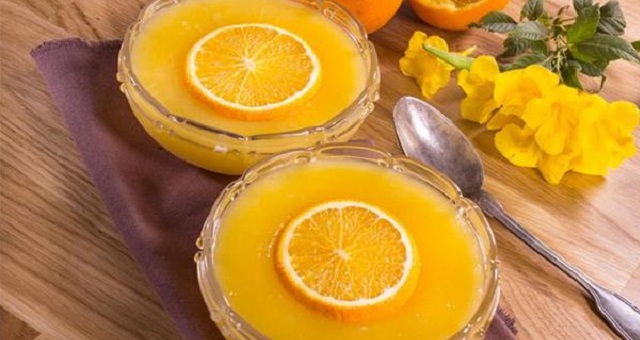 طريقة تحضير مهلبية البرتقال في 5 دقائق