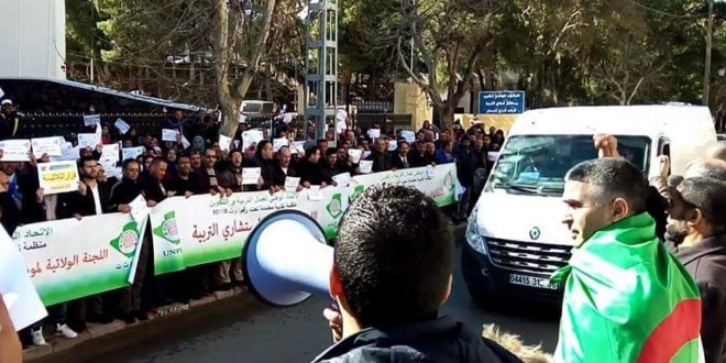 الجزائر.. إضراب وطني يشل قطاع التعليم الأسبوع المقبل