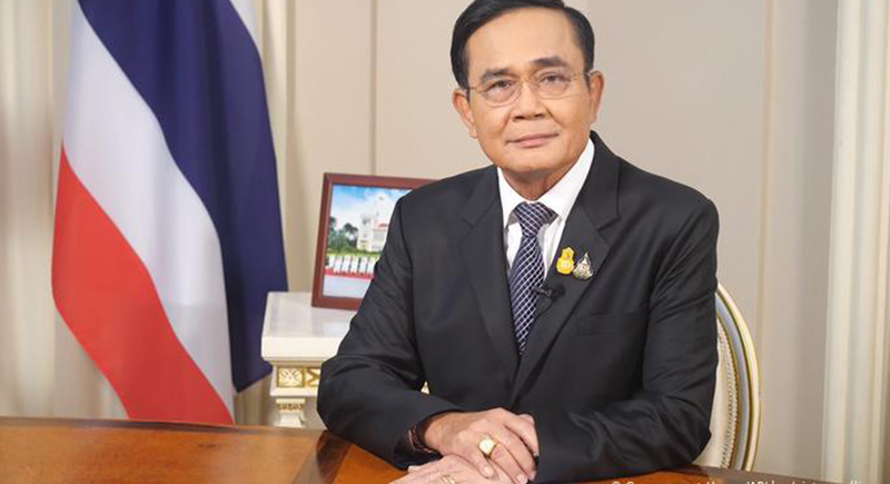 غرامة مالية لرئيس الوزراء التايلندي لعدم ارتدائه كمامة