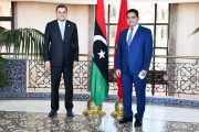 بوريطة يستقبل رئيس حكومة الوحدة الوطنية الليبية (صور)