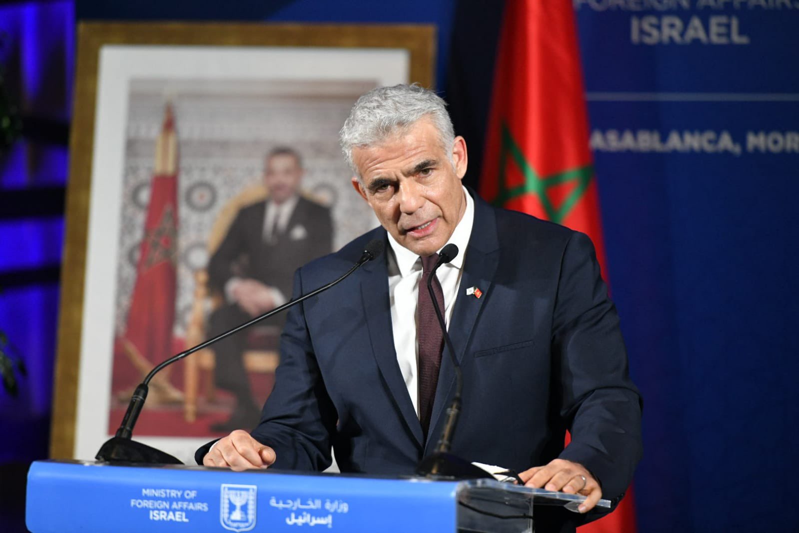 وزير خارجية إسرائيل: المغرب وإسرائيل سيفتتحان سفارتيهما في البلدين قريبا