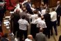 اشتباك بالأيدي بين النواب في برلمان أرمينيا (فيديو)