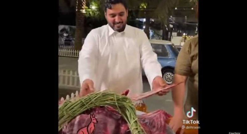ذبح 'كنغر' وطهيه يثير الجدل بالسعودية.. والجهات تتدخل (فيديو)