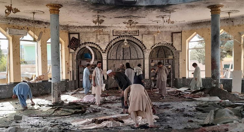 ''داعش'' يعلن مسؤوليته عن تفجير مسجد بأفغانستان