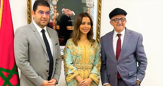 وزير الثقافة يستقبل الفنانة اليمنية بلقيس