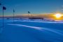 القطب الشمالي يسجل آخر غروب للشمس قبل شهور من الظلام الدامس
